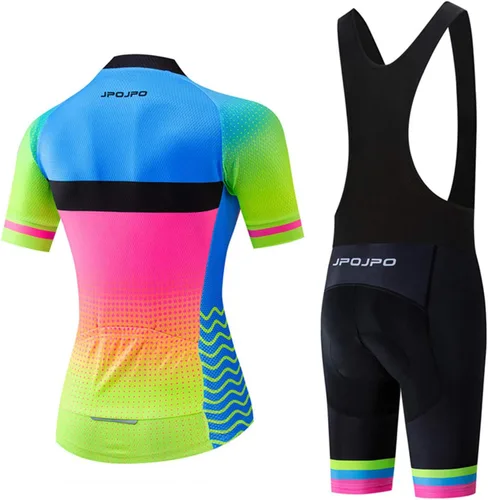 Miniatura 93 de Hotlion Conjuntos de camisetas de ciclismo para mujer, ropa de ciclismo de verano, trajes de bicicleta de carretera, ropa de ciclismo de manga corta