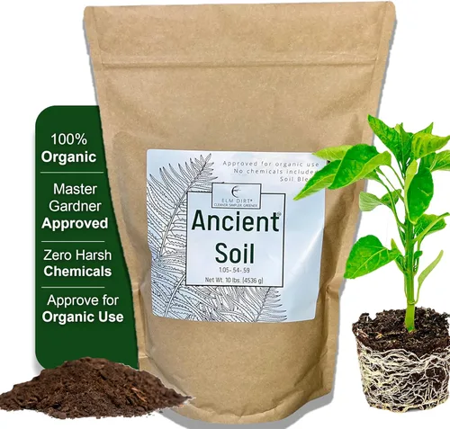 Miniatura 10 de Elm Dirt Suelo antiguo prémium para todas las plantas, suelo orgánico para plantas de exterior y suelo de plantas de interior, suelo de jardín