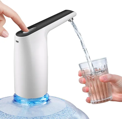 Miniatura 3 de Bomba de botella de agua, dispensador de agua, bomba eléctrica de botella de agua, dispensador de jarra de agua recargable por USB, dispensador