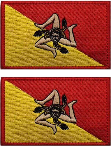 Miniatura 144 de 2 parches de bandera de Japón de AliPlus bordados tácticos militares moral parche apliques gancho y bucle