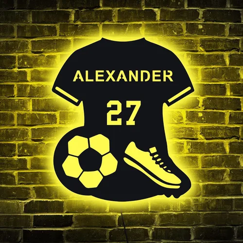 Miniatura 14 de Letrero de béisbol personalizado, nombre de jugador de béisbol personalizado, luz LED de béisbol, letrero de pelota de béisbol personalizado