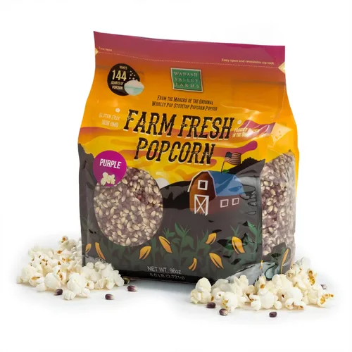 Miniatura 12 de Palomitas de maíz extra grandes en forma de hongo - Wabash Valley Farms, palomitas de maíz grandes en forma de hongo para reventar, granos