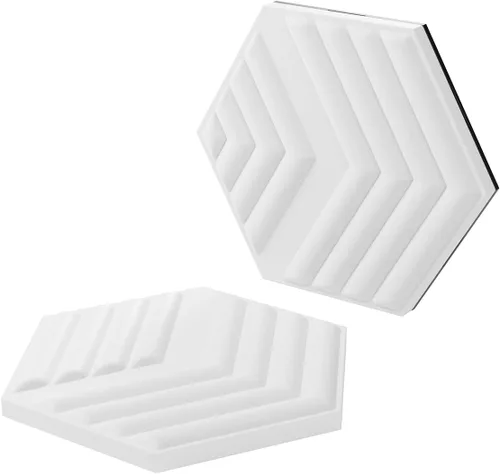 Miniatura 9 de Elgato Wave Panels Starter Set (azul) - 6 paneles de tratamiento acústico, espuma de doble densidad, marcos EasyClick patentados, diseño modular