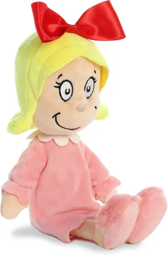 Miniatura 4 de Aurora® - Peluche de Dr. Seuss™ Cindy Lou Who - Peluche oficialmente licenciado para juego imaginativo - Perfecto para niños y adultos - Multicolor