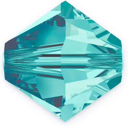 Miniatura 40 de 100 piezas auténticas Preciosa de 3 mm (0,12 pulgadas) cuentas sueltas de cristal bicono facetado pequeño amatista púrpura compatibles con cristales
