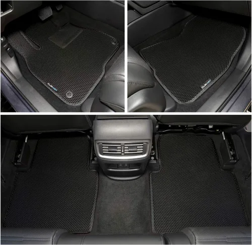 Miniatura 3 de CLIM ART WaterTrap FL011417021 - Alfombrillas de automóvil de ajuste personalizado para Honda CR-V 2017-2022, primera y 2ª fila, alfombrillas