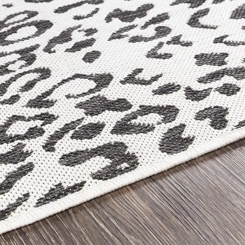Miniatura 7 de Hauteloom Eris - Alfombra para exteriores, alfombra de patio para porche, exterior, alfombra impermeable, geométrica, marrón, crema, beige, 2 x 2
