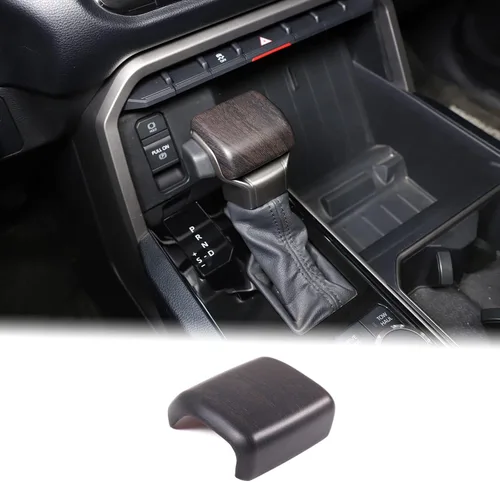 Miniatura 16 de Aunginsy Cubierta de freno de mano para palanca de cambios de automóvil, compatible con Toyota Tundra 2022+, Sequoia 2023+ y Tacoma 2024+, perilla