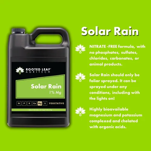 Miniatura 3 de Solar Rain - Concentrado de magnesio a base de carbono, nutrientes concentrados que son 100% biodisponibles para jardín, verduras, hierba, cactus