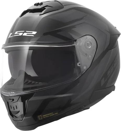Miniatura 14 de LS2 Helmets Stream II - Casco integral para motocicleta con protector solar
