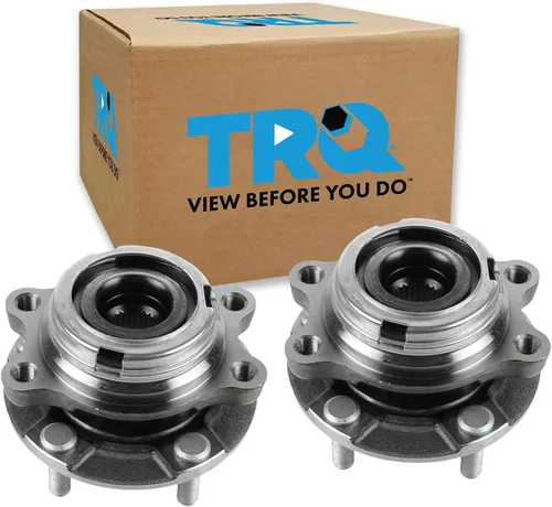 Miniatura 148 de TRQ Juego de buje y rodamiento trasero de 2 piezas compatible con Audi TT 2000-2006 TT Quattro, Volkswagen Beetle 1998-2010, Golf 1998-2005, Jetta