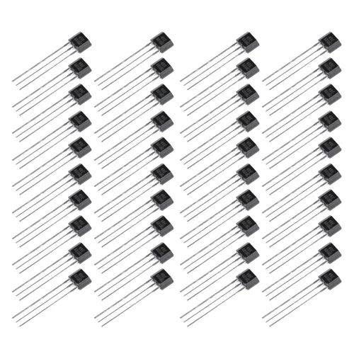 Miniatura 3 de 40PCS A3144 3144 Sensor de efecto Hall Detector magnético 3Pins A3144 TO-92UA Sensor Hall para Arduino Sensor de efecto Hall A3144 3144