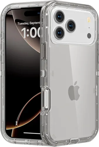 Miniatura 45 de Follaroma para iPhone 11, Funda Resistente a Prueba de Golpes, Protección Anti-Caída, Funda Protectora Transparente de Doble Capa Compatible