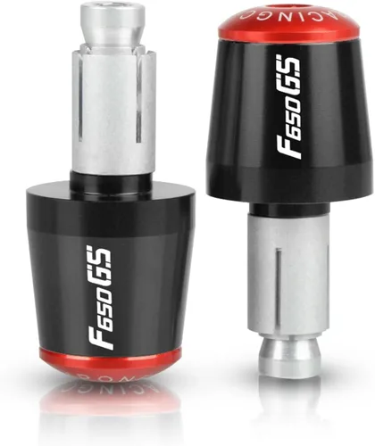 Miniatura 4 de Motocicleta para BMW F650GS F 650 GS 2000 2001 2002 2003 2004 2005 2006 2007 7/8 pulgadas 0.866 in Agarres de manillar de motocicleta extremo