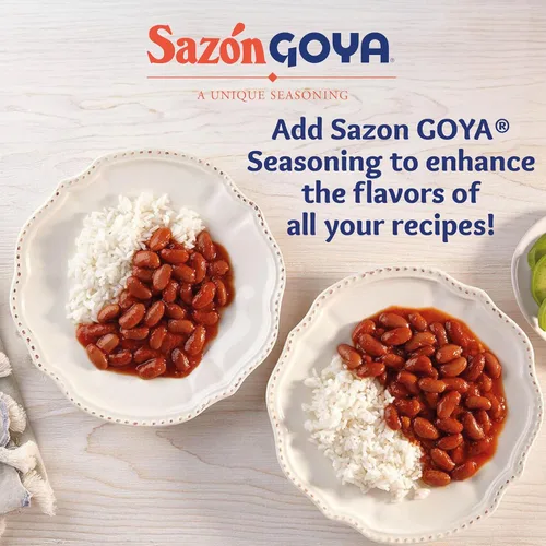 Miniatura 5 de Sazón sin Annatto de Goya, mezcla de especias latinas para aves, mariscos, carne y verduras, condimento mexicano multiusos, 3.52 onzas, paquete de 2