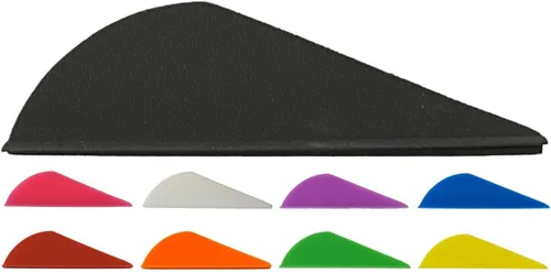Arrow Vanes 2.0” | 50 Pack or 100 Pack | Multiple Colors Available | High Profile Design | Fletches for Hunting, 3D, Target Archery or Crossbows