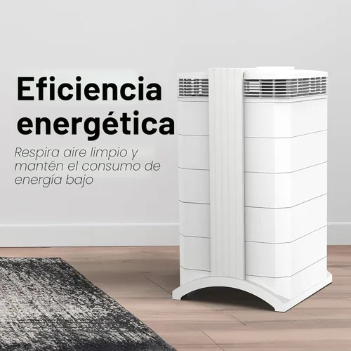 Miniatura 7 de IQAir HealthPro Plus XE - Purificador de aire con filtración HyperHEPA inteligente para habitaciones grandes de hasta 1125 pies cuadrados - Humo