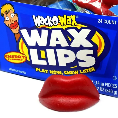 Miniatura 4 de Tootsie Roll Wack-O-Wax - Caja de 24 unidades, sabor a cereza