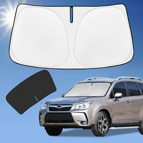Miniatura 113 de para Dodge RAM 1500 2019-2024 2025 2026 Parasol Parasol para Parabrisas Cubierta - 4 Capas Parasol para Ventana Delantera para RAM1500 2Puertas