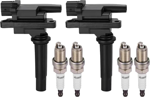 Miniatura 32 de BDFHYK Paquete de bobinas de encendido UF-735 y bujías de iridio SP539 compatibles con Fusion 1.5L L4 2014-2020 Escape 1.5L L4 2017-2019 DS7Z12029A