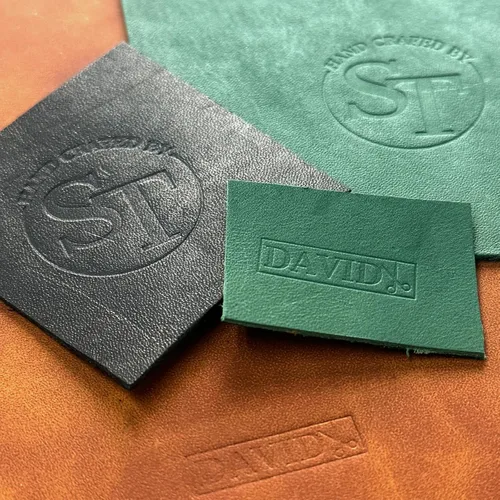 Miniatura 6 de XRLSG - Sello de grabado en relieve de cuero personalizado de latón con texto de logotipo, martillo prensa herramienta de artesanía en cuero, regalo