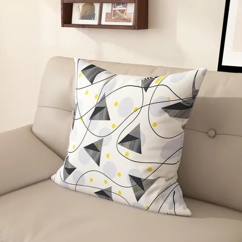 Miniatura 12 de Funda de almohada estampada, respaldo de dormitorio, almohada cuadrada con patrón de alce nórdico moderno, decoración para el hogar y la sala
