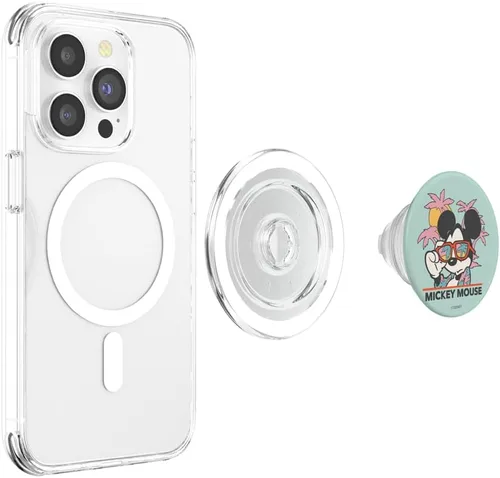 Miniatura 4 de Disney Mickey y sus amigos Mickey Beach Retrato PopSockets MagSafe PopGrip para iPhone