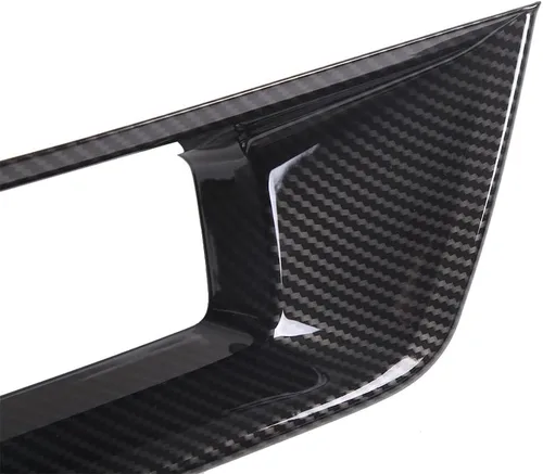 Miniatura 5 de Marco de ventilación de conducto de aire para parachoques delantero de automóvil para Chevrolet Corvette C7 Z06 2014-2019 cubierta de parachoques