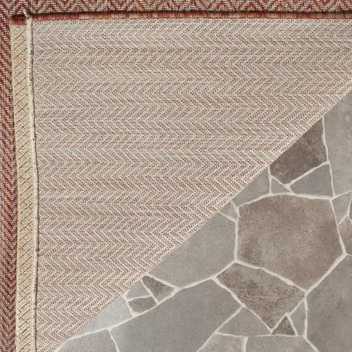 Miniatura 52 de SAFAVIEH Alfombra Lavable para Exteriores Colección Courtyard - Pasillo de 2'3" x 6'7", Azul Marino y Gris, No Desprende Pelusa y Fácil Limpieza