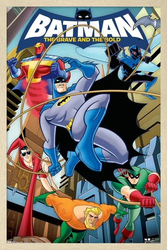 Miniatura 5 de Trends International DC Comics - Póster de pared de Batman - The Brave and The Bold de 22.375 x 34 pulgadas, versión premium sin marco