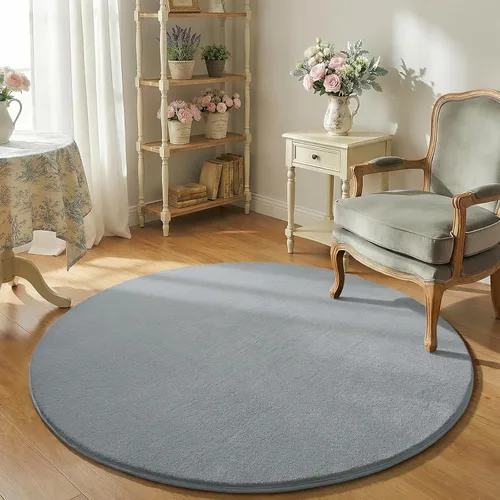 Miniatura 215 de Amearea Alfombras modernas para dormitorio, sala de estar, alfombra de espuma viscoelástica gruesa de 4 x 6 pies, alfombra de espuma viscoelástica