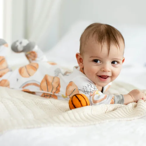 Miniatura 153 de Burt's Bees Baby - Pijama de una pieza para bebé, mameluco para dormir y jugar, algodón 100% orgánico, cremallera frontal