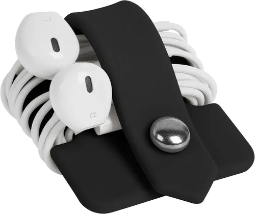 Miniatura 19 de Organizador de Cables con Soporte para Auriculares, Enrollador de Auriculares, Organizador de Auriculares, Auriculares para Auriculares, Enrollador