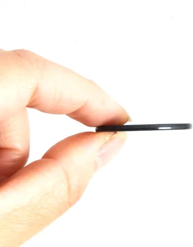 Miniatura 7 de Smartdealspro 100 unidades de 1.260 in/1.26 pulgadas de plástico opaco de aprendizaje de discos, mini fichas de juego de fichas de póquer con caja