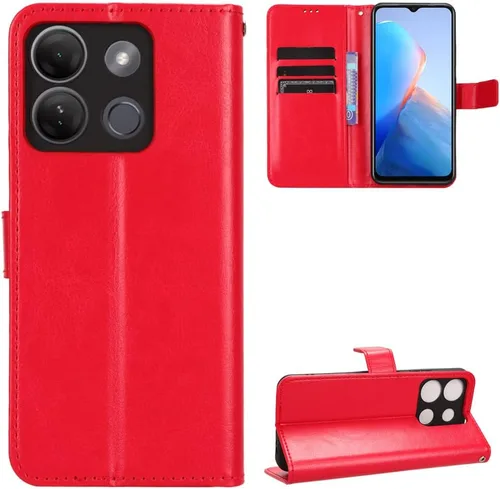 Miniatura 19 de Funda para Honor X50i, funda de cuero con tapa para Honor X50i 5G CRT-AN00 Case Gold Oro
