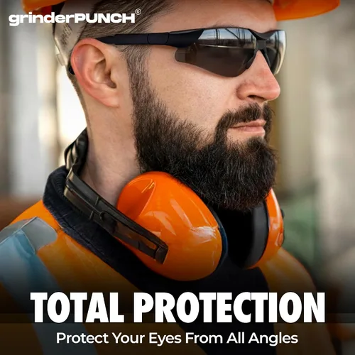 Miniatura 4 de grinderPUNCH – Anteojos de seguridad bifocales – Anteojos de sol para leer – Lupa resistente a impactos ANSI Z87 – Lectores de sol para trabajo