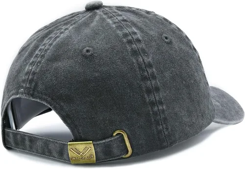 Miniatura 6 de Biker Hair Don't Care - Gorra de béisbol ajustable para mujer, mezclilla lavada