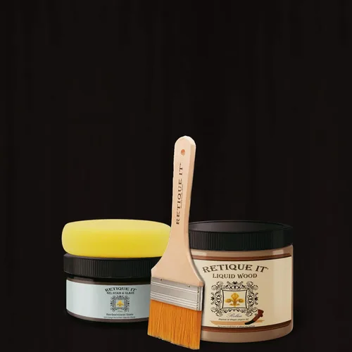 Miniatura 43 de Retique It Kit multiusos con acabado de madera - GO Beyond de madera falsa con imprimación a base de madera líquida pintable y tinte de gel - 60