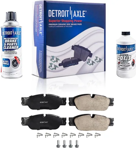 Miniatura 21 de Detroit Axle - Kit de freno delantero para Nissan Altima Sentra 07-10, repuesto de pastillas de freno de cerámica de freno de disco 2007 2008 2009