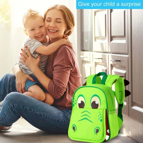 Miniatura 5 de gxtvo Mochila para niños pequeños, correa de seguridad de 9.5 pulgadas para niños y niñas, unicornio, mariposa, sirena, dinosaurio