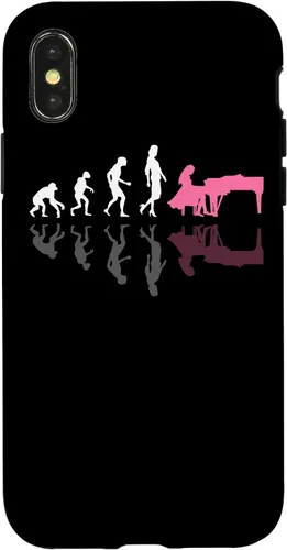 Miniatura 5 de iPhone 13 Pro Evolution of Women Piano Músico Retro Vintage Pianist Case