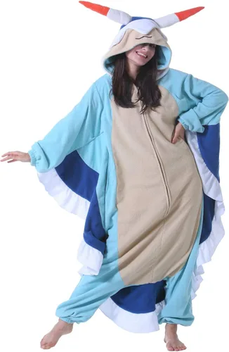 DELEY Adults Unisex Onesie Halloween Costumes Animal Cosplay Pajamas Warm Sleepwear Homewear