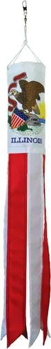 Miniatura 31 de In the Breeze 5110 Virginia State Flag Windsock, 18 pulgadas