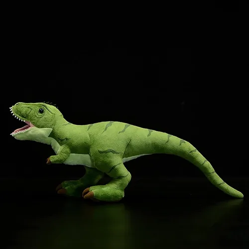 Miniatura 4 de Simulation Tyrannosaurus - Juguete de peluche de dinosaurio T-Rex grande de 19 pulgadas, juguete de peluche grande de 19 pulgadas, figuras suaves
