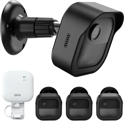 Paquete de 3 soportes ajustables para cámara Blink de 360°, soporte de módulo de sincronización Blink | Compatible con Blink Outdoor 2K+/Outdoor 4,