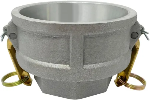 Miniatura 11 de Gloxco Tipo D de aluminio leva y ranura de manguera de conexión, 1" Camlock hembra x 1" NPT hembra (CAM-10-D-AL)