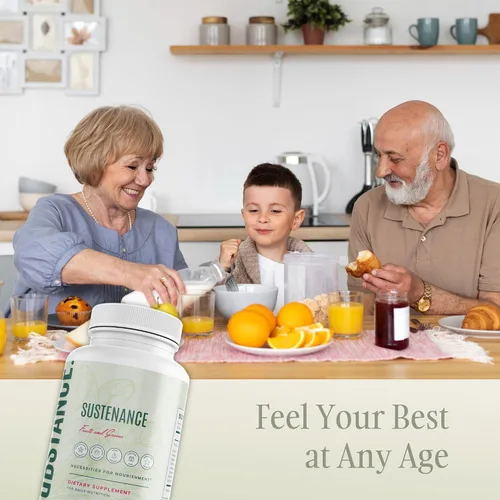 Miniatura 6 de SUBSTANCE. - Nature's Sustenance - Suplemento diario de verduras, frutas y verduras - Cápsulas de vitaminas superalimentos - Mejora la energía