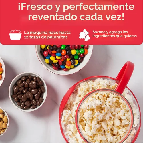 Miniatura 4 de Ecolution Microondas originales Micro-Pop Popcorn Popper Borosilicate Glass, tapa de silicona 3 en 1, lavavajillas Caja fuerte, BPA gratis