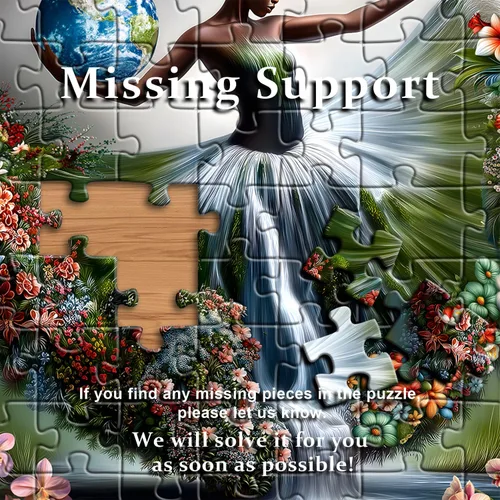 Miniatura 7 de Impossible Puzzle para adultos de 1000 piezas, paisaje de fantasía bailarina, dama rompecabezas, arte estético, floral, elegante, abstracto