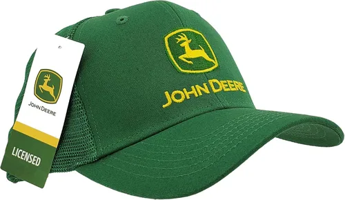 Miniatura 3 de John Deere Tamaño del logotipo XL verde chino y gorra de malla - LP69947, Verde John Deere, XL